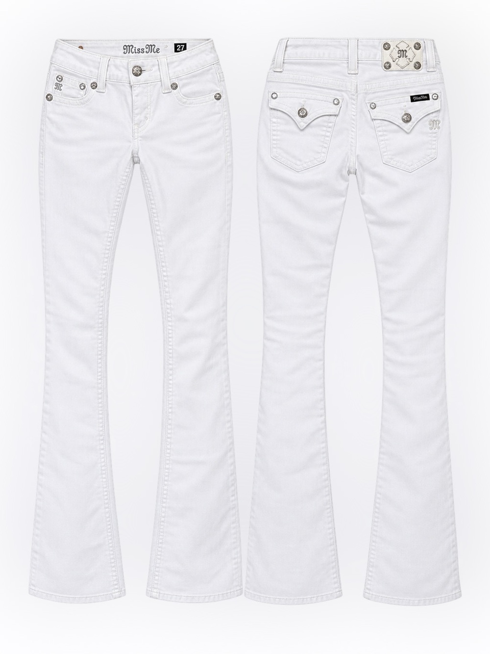 Miss Me White Jeans